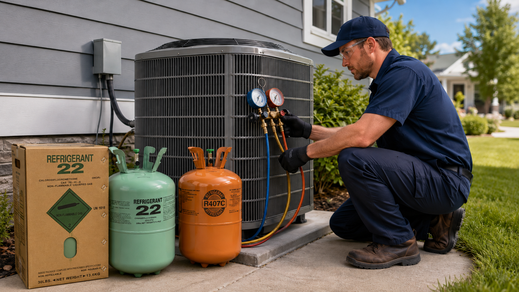 R22 vs R407C: Can R407C Replace R22?