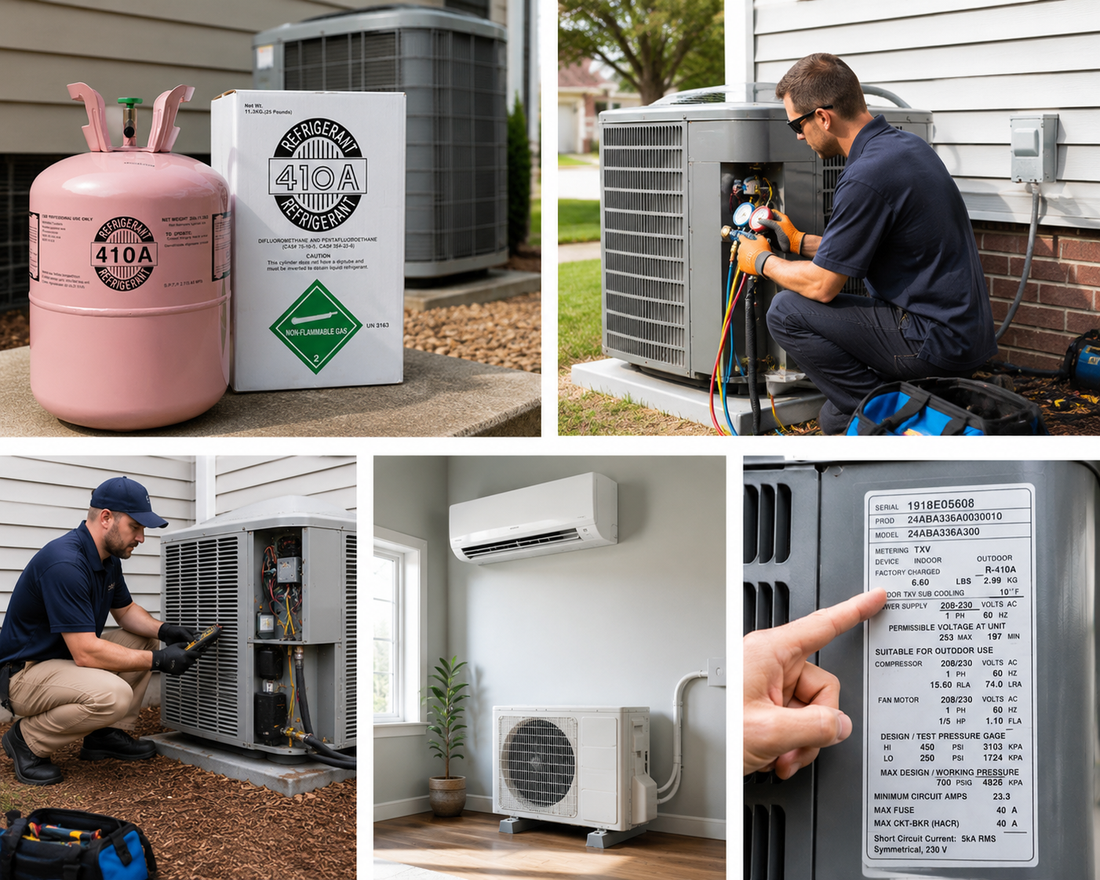 What Systems Use R410A Refrigerant? AC, Heat Pumps &amp; Mini-Splits