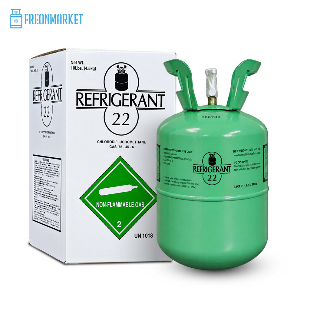 10Lb R22 R-22 Freon Refrigerant Gas