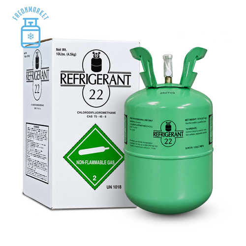 10 lb R22 Refrigerant for Compatible AC & Refrigeration Systems