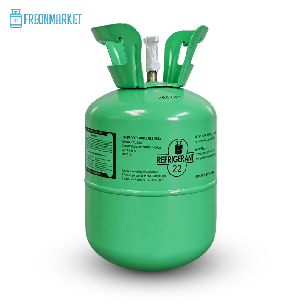 10Lb R22 R-22 Freon Refrigerant Gas