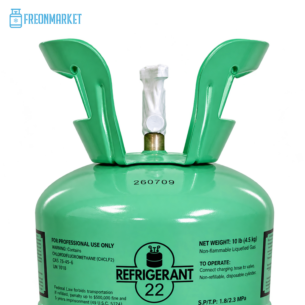 10Lb R22 R-22 Freon Refrigerant Gas