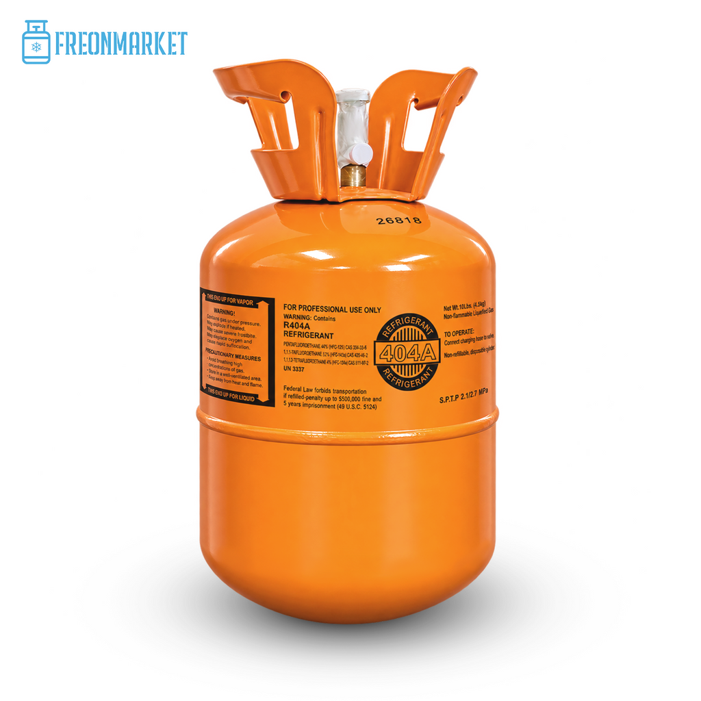 10Lb R404A R-404A Freon Refrigerant Gas