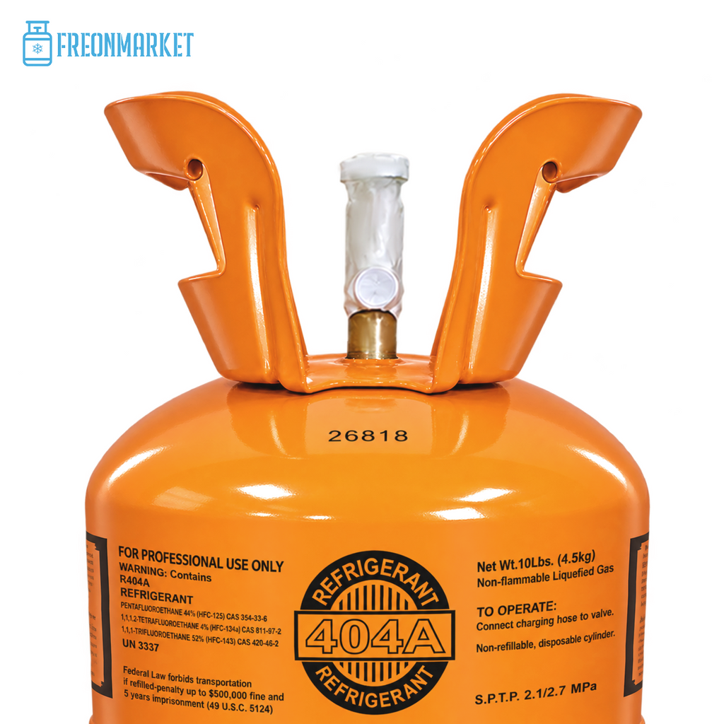 10Lb R404A R-404A Freon Refrigerant Gas