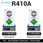 10Lb R410A R-410A Freon Refrigerant Gas