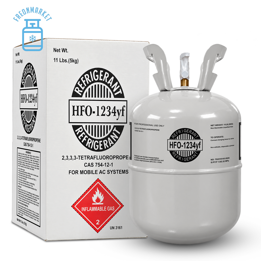 11 lb R1234yf Automotive AC Refrigerant