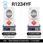 11 lb R1234yf Automotive AC Refrigerant