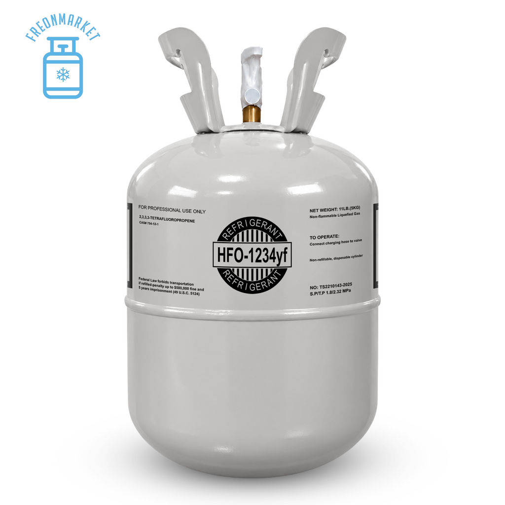 11 lb R1234yf Automotive AC Refrigerant