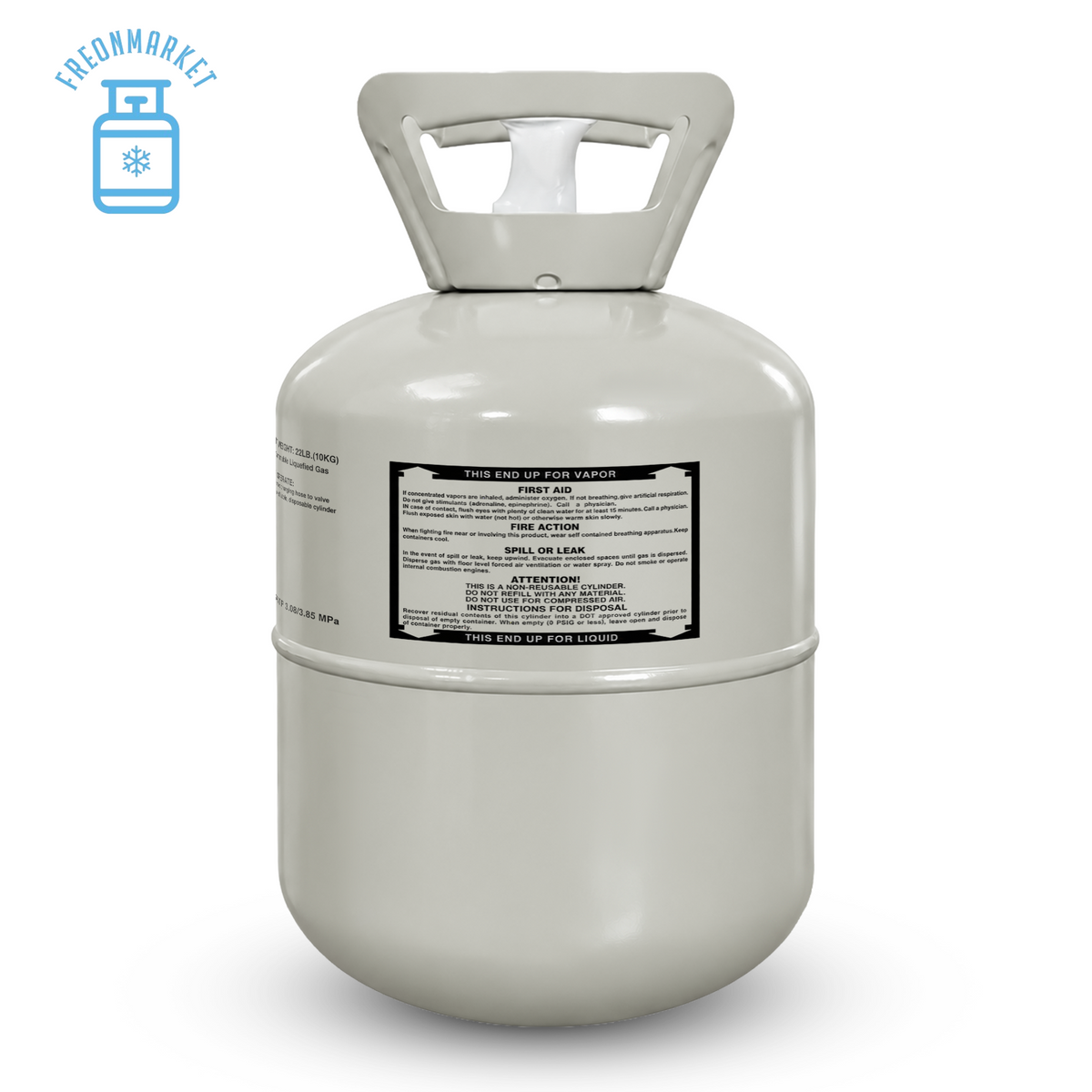 22 lb R454B Refrigerant for Compatible AC and Heat Pump Systems