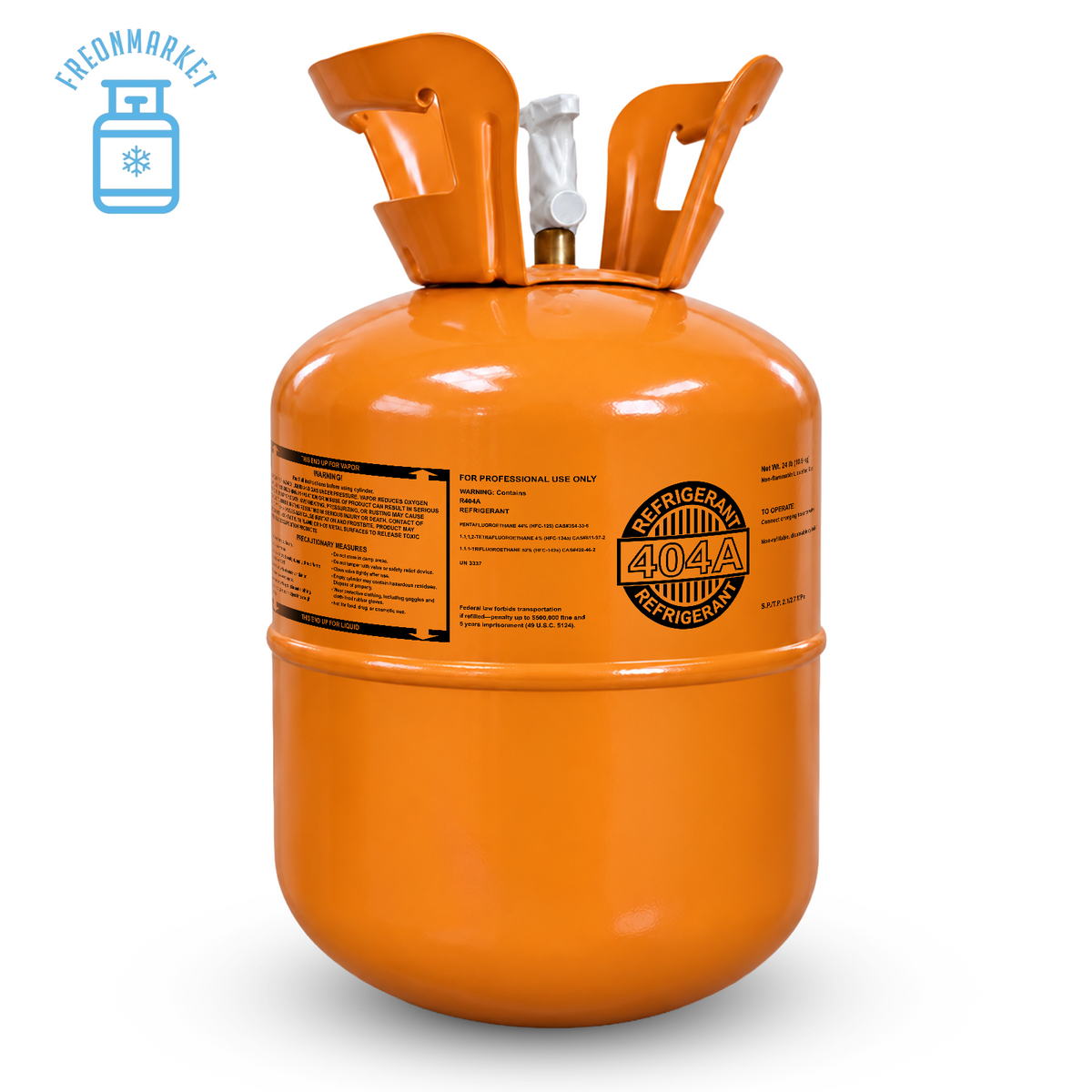 24 lb R404A Refrigerant for Commercial Refrigeration
