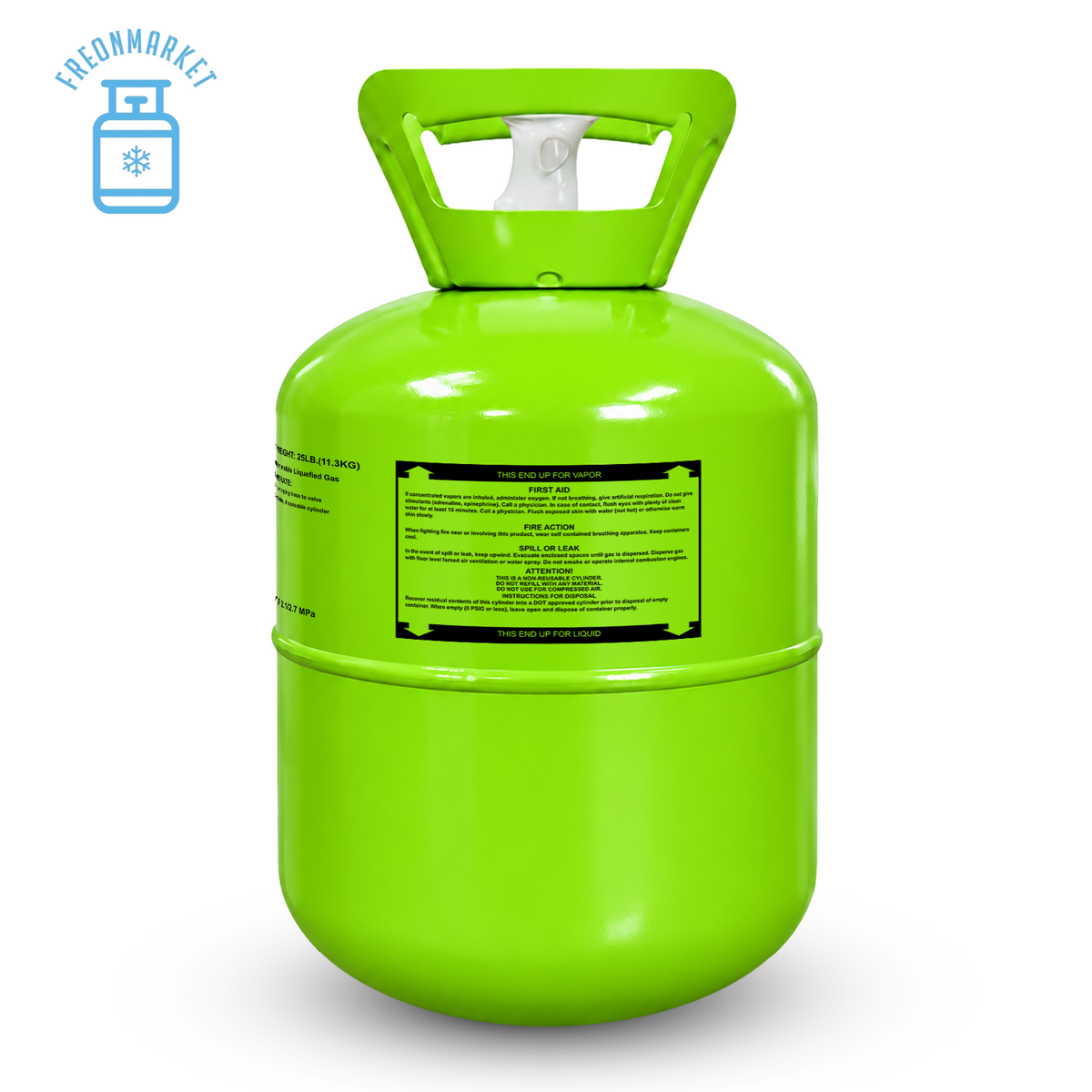 25 lb R407A Refrigerant for Commercial Refrigeration