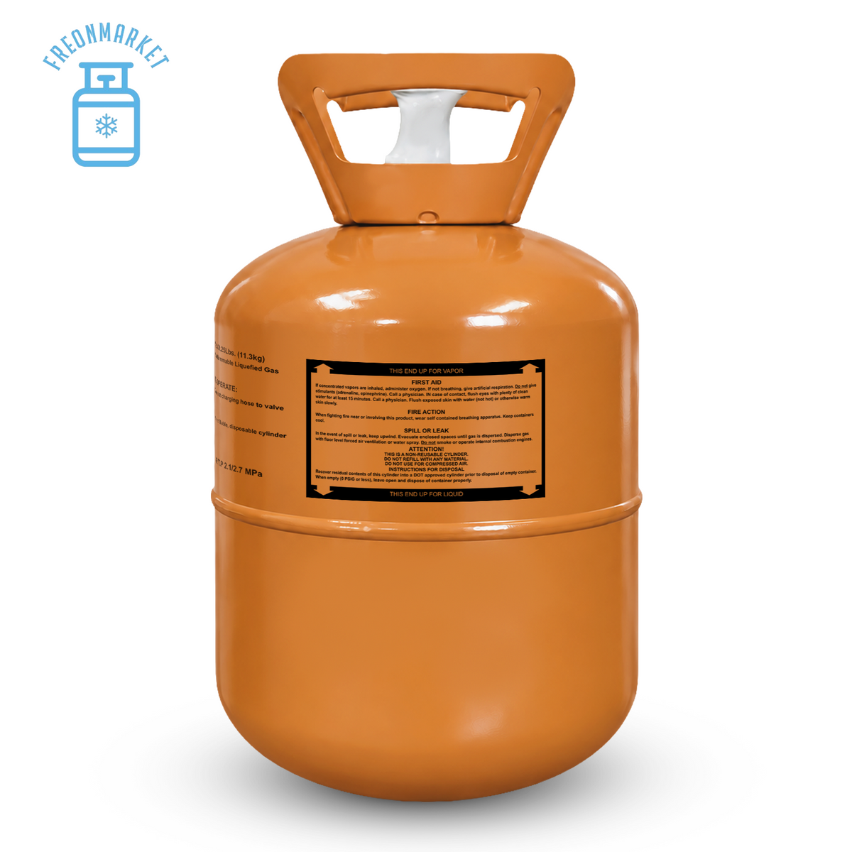 25 lb R407C Refrigerant for R22 Retrofit Applications