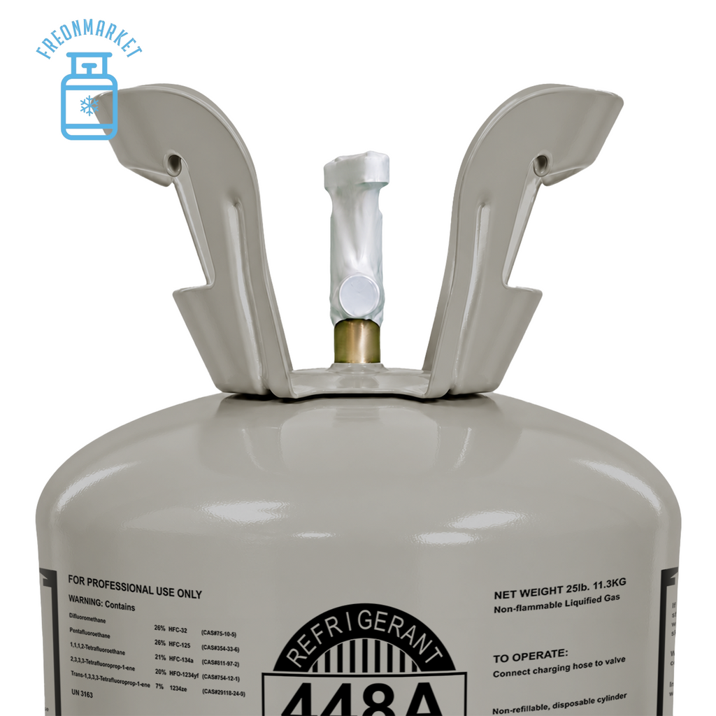 25 lb R448A Refrigerant for Commercial Refrigeration