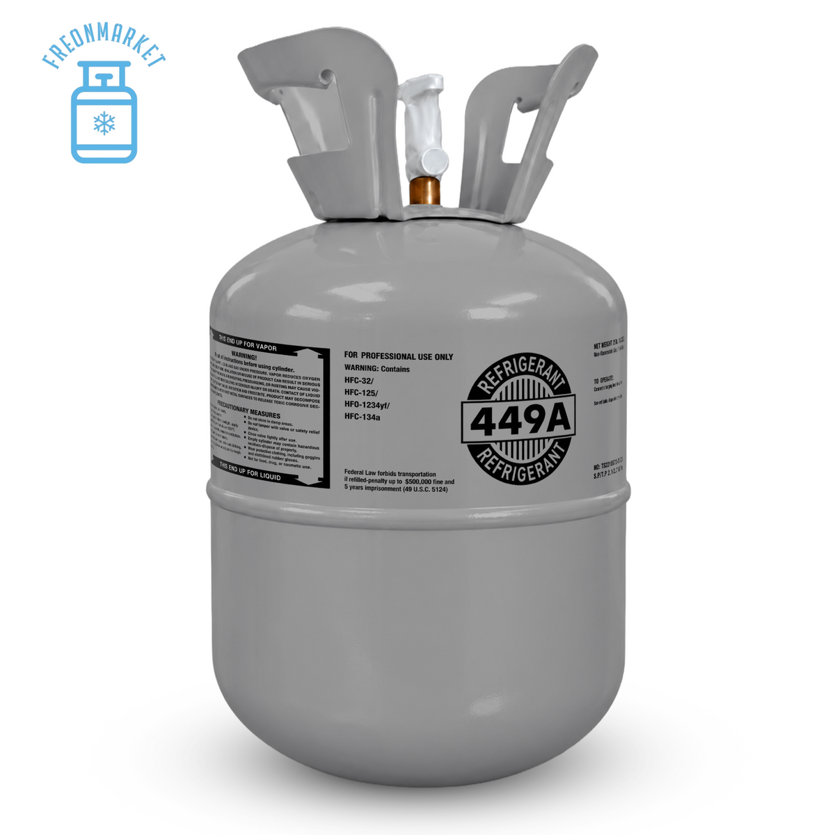 25 lb R449A Refrigerant for Commercial Refrigeration