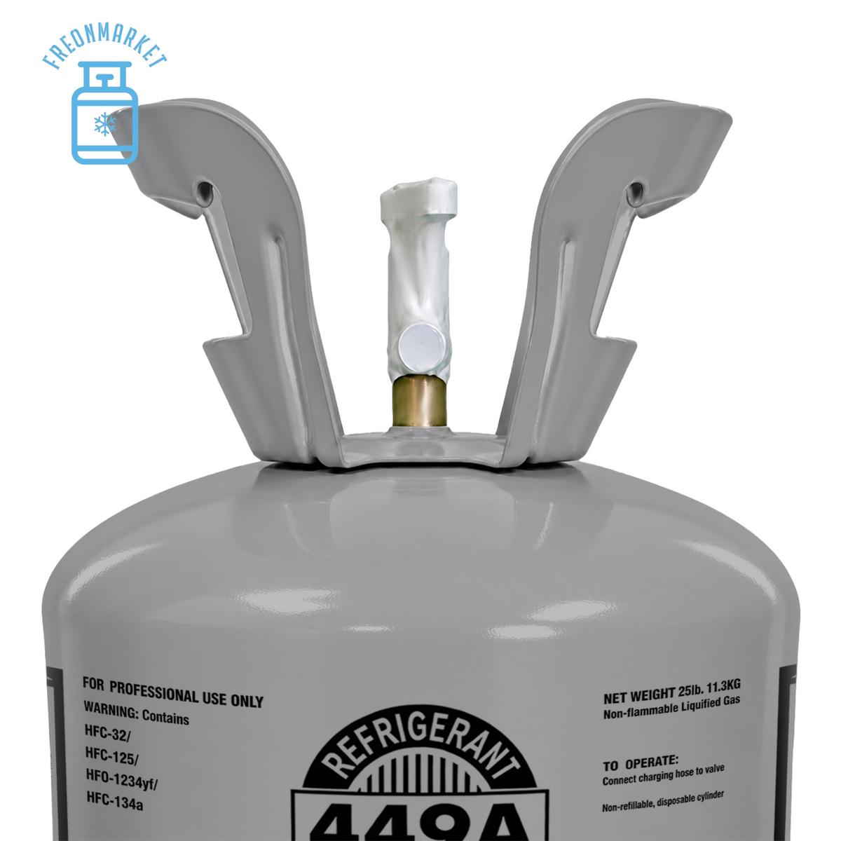 25 lb R449A Refrigerant for Commercial Refrigeration