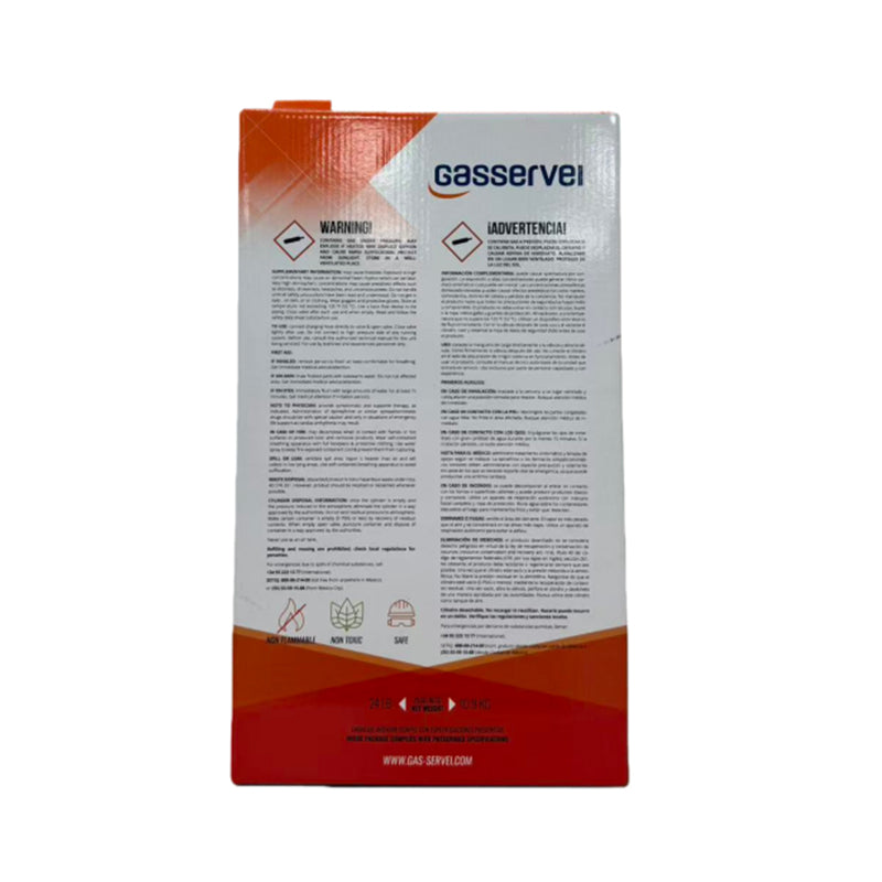 24LB Gasservei (GS) R404A R-404A Freon Refrigerant Gas