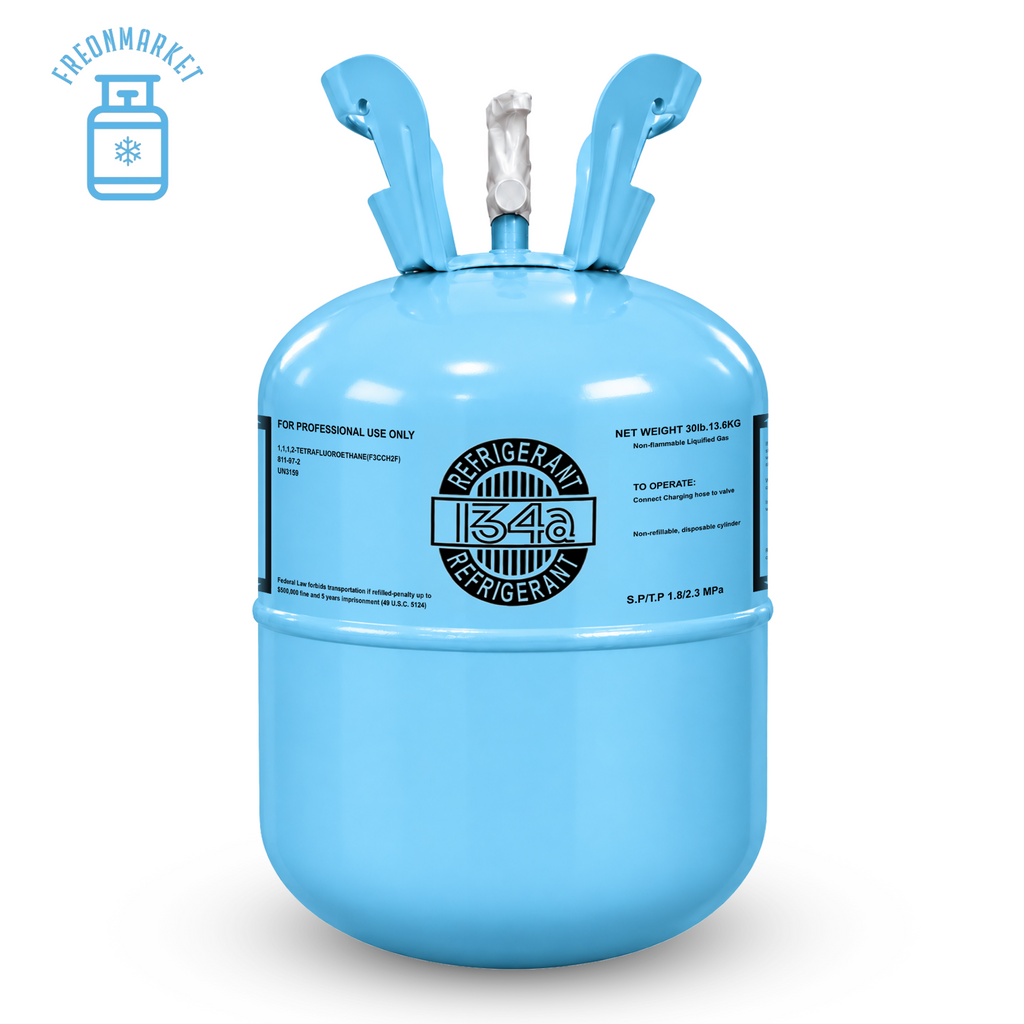 30 lb R134A Refrigerant for AC and Refrigeration Systems