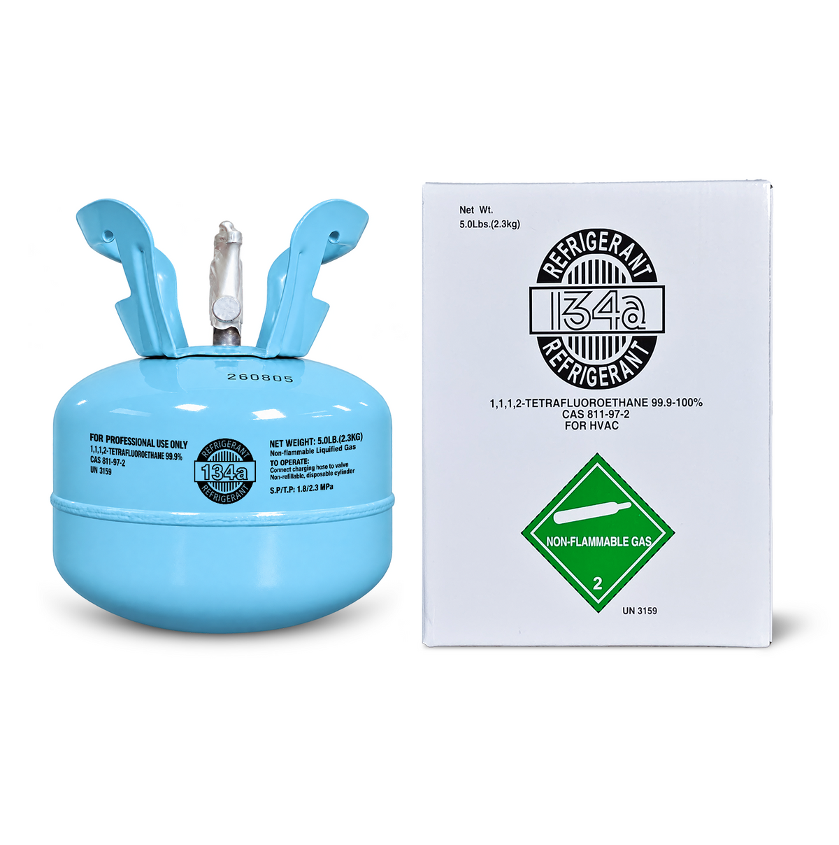 5Lb R134A Freon Refrigerant Gas