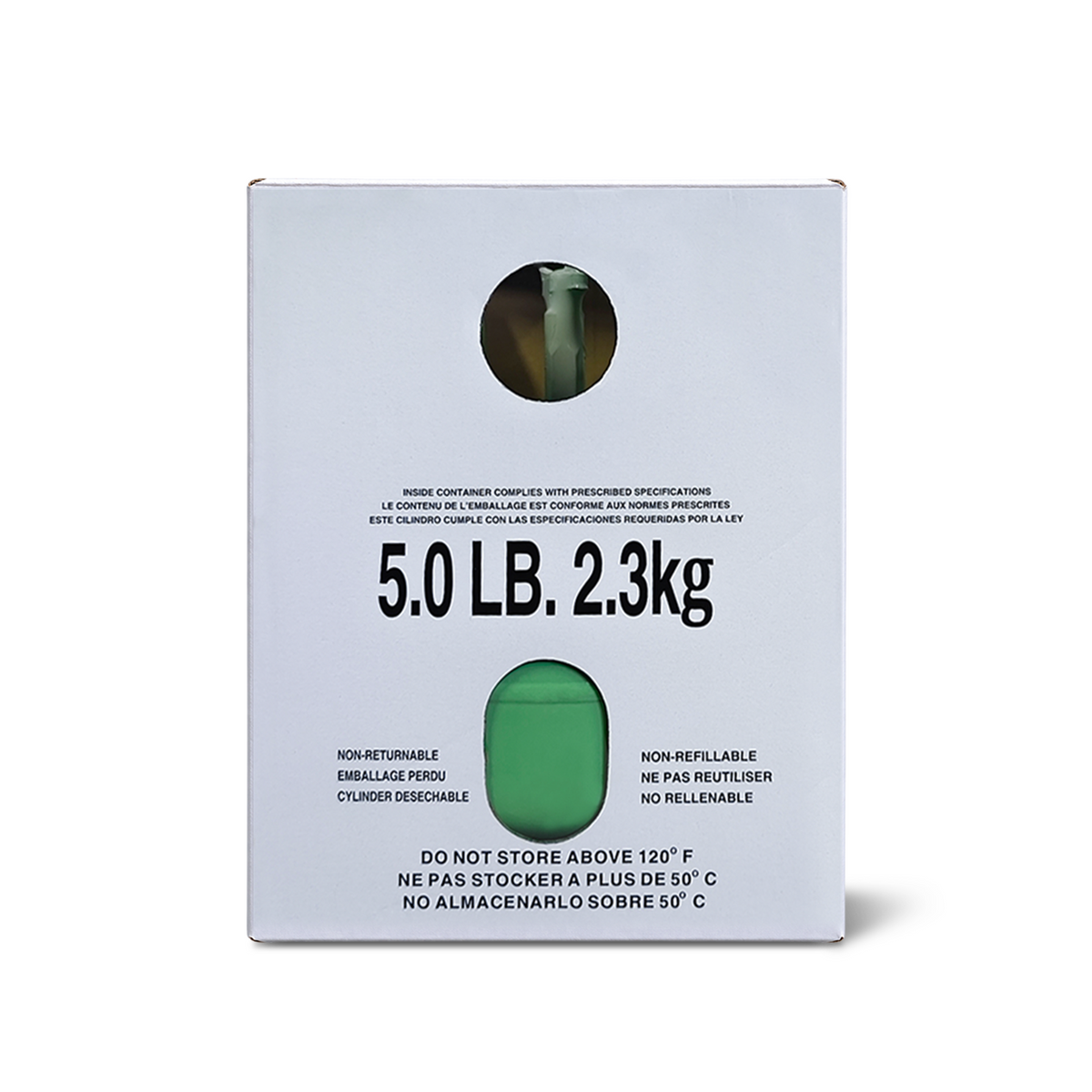 5Lb R22 R-22 Freon Refrigerant Gas