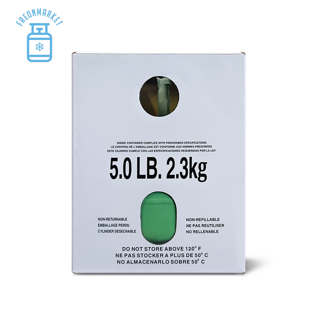 5 lb R22 Refrigerant for Compatible AC & Refrigeration Systems