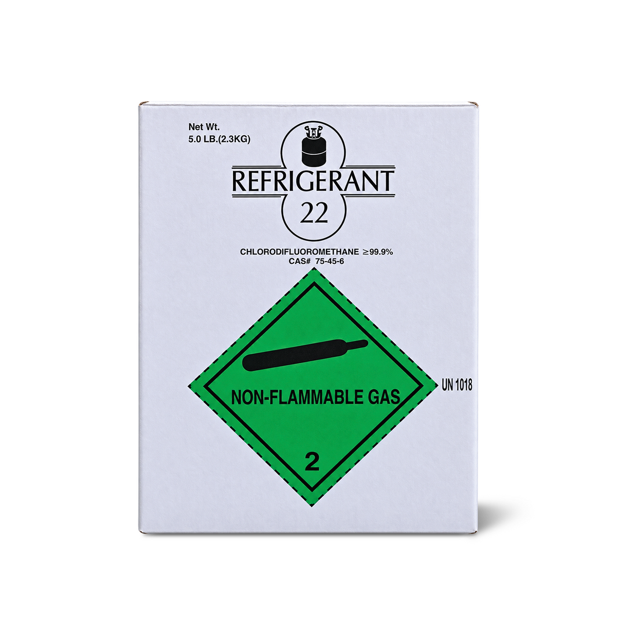 5Lb R22 R-22 Freon Refrigerant Gas