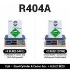 5Lb R404A R-404A Freon Refrigerant Gas