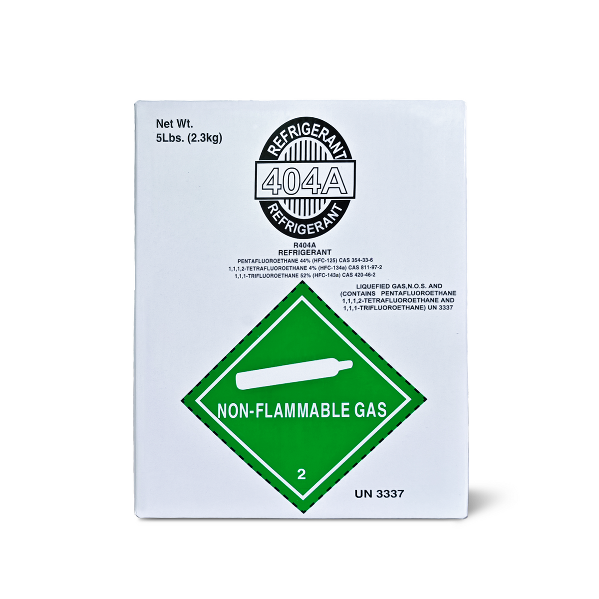 5Lb R404A R-404A Freon Refrigerant Gas