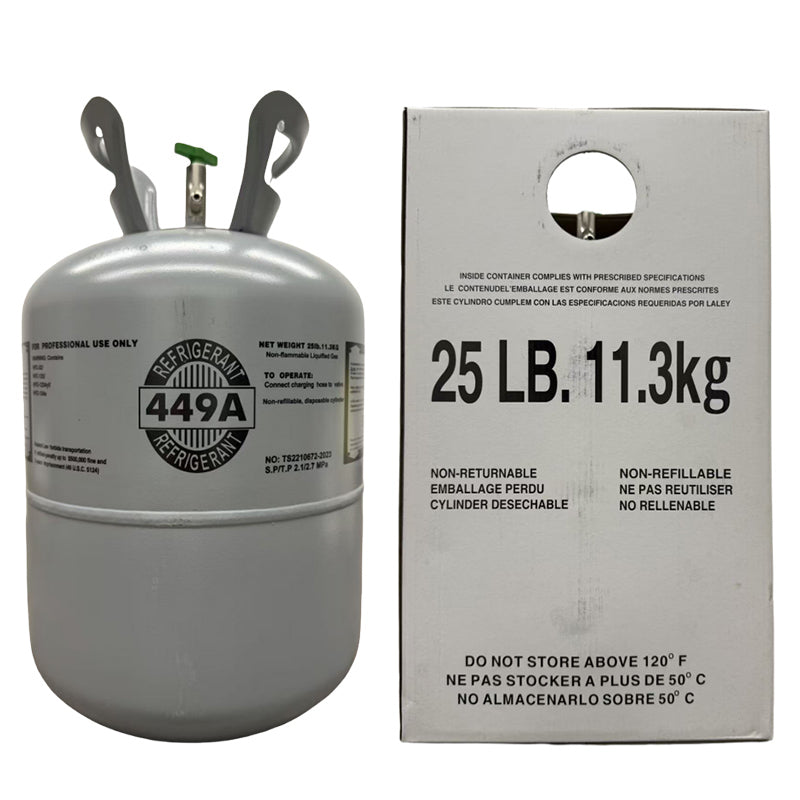 25LB R449A R-449A Freon Refrigerant Gas