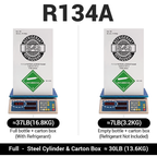 30LB R134A R-134A Freon Refrigerant Gas