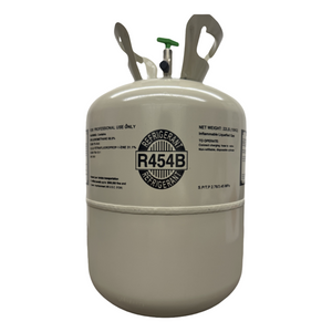 22 lb R454B refrigerant cylinder product image for HVAC systems